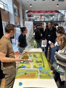 Maquette d'un jardin résilient