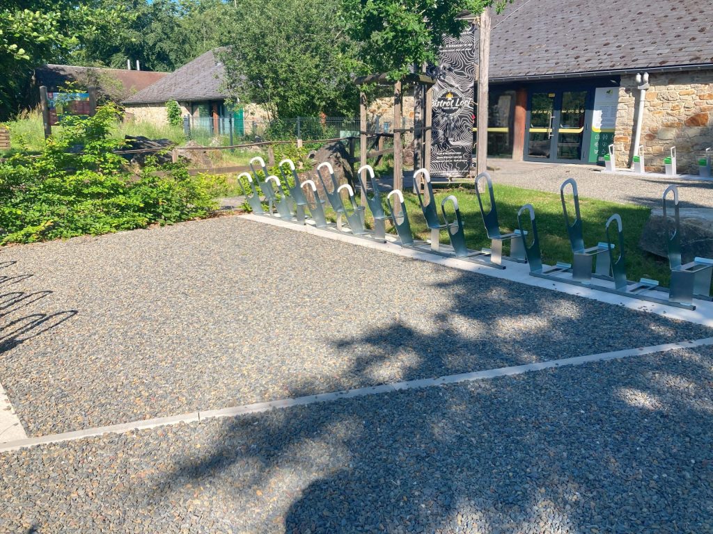 Parking pour vélos du parc naturel Hautes Fagnes-Eifel