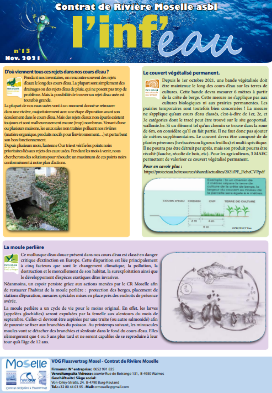 Couverture de L'Inf'eau n°13