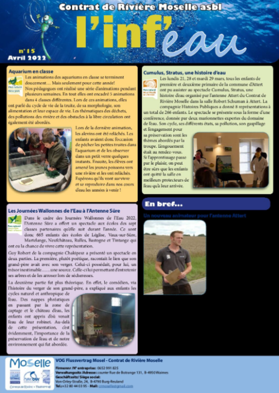 Couverture L'inf'eau n°15