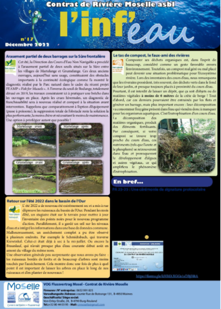 Couverture de L'Inf'eau n°17