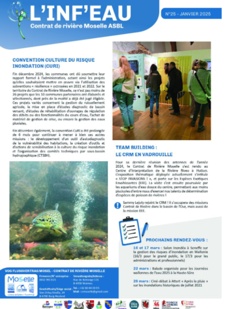 Couverture de L'Inf'eau n°25