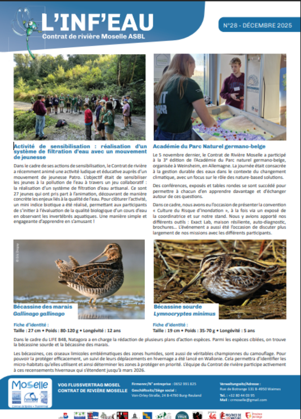 Couverture de L'Inf'eau n°28